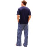 Tommy Hilfiger - UM0UM03685 - T-shirt - Blauw - Katoen - Homewear