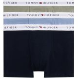 Tommy Hilfiger - Boxershorts - Brisk Blue/Utility Sage - 3-pack