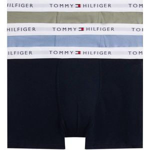 Tommy Hilfiger - Boxershorts - Brisk Blue/Utility Sage - 3-pack