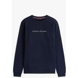 TOMMY HILFIGER - Sweatshirt - Navy - Rood - Wit