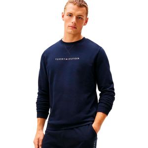 TOMMY HILFIGER - Sweatshirt - Navy - Rood - Wit