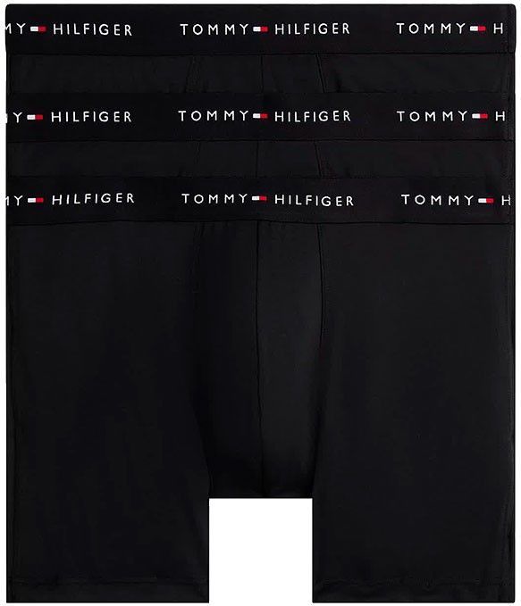 TOMMY HILFIGER - Boxershorts - Zwart - Set van 3 - Katoen