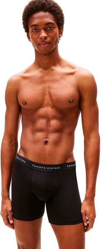Tommy Hilfiger - Boxershorts - Zwart - 3-Pack - Katoen