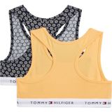 Tommy Hilfiger - BH Top - Geel/Zwart - Set van 2