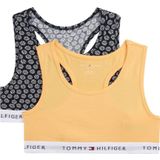 Tommy Hilfiger - BH Top - Geel/Zwart - Set van 2