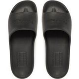 TOMMY JEANS Slippers TJW CHUNKY POOL SLIDE - Zwart - Synthetisch