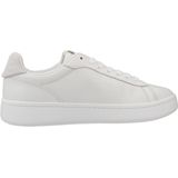 Sneakers - Ecru - Vetersluiting - Plateau - Laag