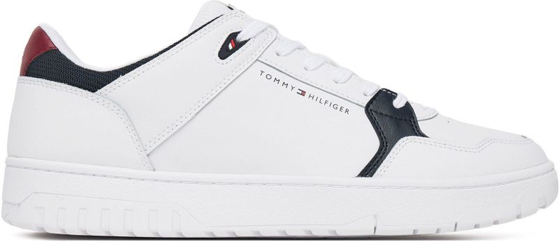 Tommy Hilfiger - Basket Core Lite - Sneakers - Wit - Leer