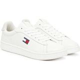 Ecru - Veterschoenen - Textiel - Vetersluiting