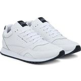 Sneakers - Effen - Leer/Iimitatieleer - Ronde Neus - Gewatteerde Rand