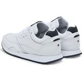 Sneakers - Effen - Leer/Iimitatieleer - Ronde Neus - Gewatteerde Rand