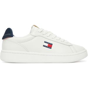 Tommy Jeans - Archive ´98 - Sneakers - Ecru - Carnival Pink - Rundleer Nappa