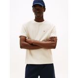 Tommy Hilfiger - Regular Fit T-shirt - Effen - Puur Katoen - Gestikt Logo