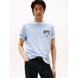 Tommy Hilfiger - Hilfiger Script NYC - T-shirt - Blauw
