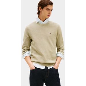 Tommy Hilfiger - Essential Structure Crew Neck - Trui - Groen