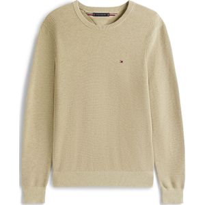 Tommy Hilfiger - Crew Neck Sweater - Groen - Katoen - Heren