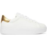 Tommy Hilfiger - FW0FW08756 - Tennisschoenen - Wit - Leer - Laag uitgesneden