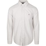 Tommy Hilfiger - Heritage Oxford Stripe - Overhemd - Beige - Regular Fit