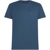 TOMMY HILFIGER - Ess Seasonal - T-shirt - Navy - Lichtroze - Rood - Wit