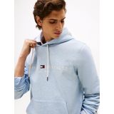 Tommy Hilfiger Heren TOMMY LOGO HOODY MW0MW11599 Pullover Hoodie, Blauw (Bros B0802), XS, Blauw (Bros B0802), XS