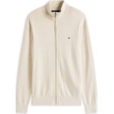Tommy Hilfiger - Essential Cotton ZIP Thru - Vest - Beige - Katoen