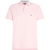 TOMMY HILFIGER - Rechte Stretch Polo - Roze - Katoen
