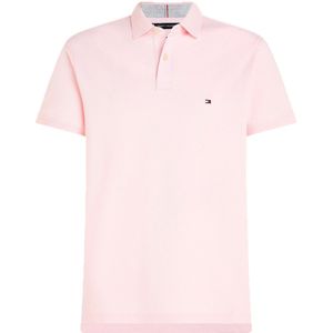 TOMMY HILFIGER - Rechte Stretch Polo - Roze - Katoen