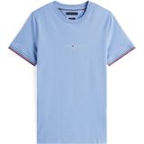 Slim fit T-shirt van puur katoen