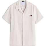 Tommy Jeans - Vrijetijdsoverhemd - Gestreept - Puur Katoen