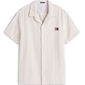 Tommy Jeans - Vrijetijdsoverhemd - Gestreept - Puur Katoen