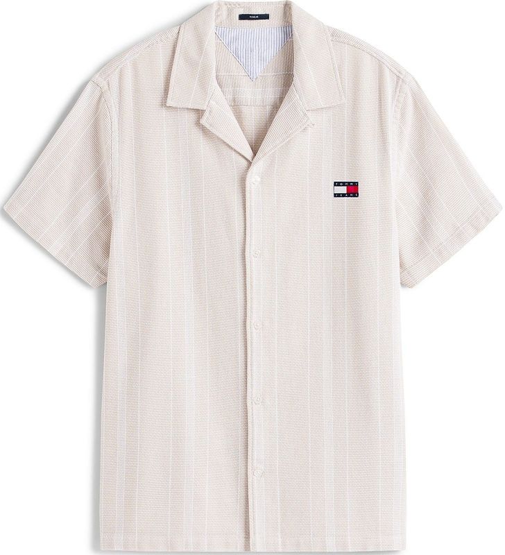 Tommy Jeans - Vrijetijdsoverhemd - Gestreept - Puur Katoen