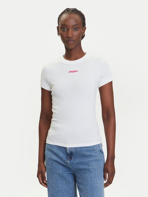 Tommy Jeans Shirt  wit