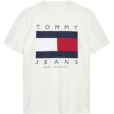 Tommy Jeans - T-shirt - Effen - Katoen - Regular Fit
