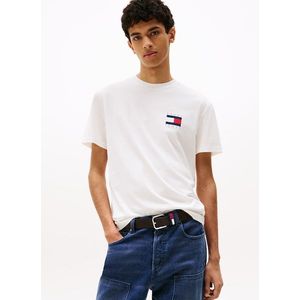 Tommy Jeans - T-shirt - Effen - Katoen - Regular Fit