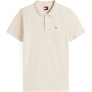 T-shirt - Effen - Katoen - Kwartmouw - Normale Pasvorm