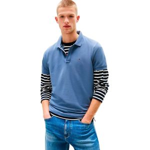 Tommy Jeans - S/S Polo - Grijs - 4XL