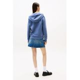 Tommy Jeans - Hoodie - Zwart - 80% Katoen, 20% Polyester