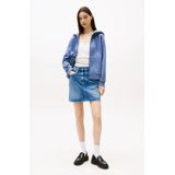 Tommy Jeans - Hoodie - Zwart - 80% Katoen, 20% Polyester