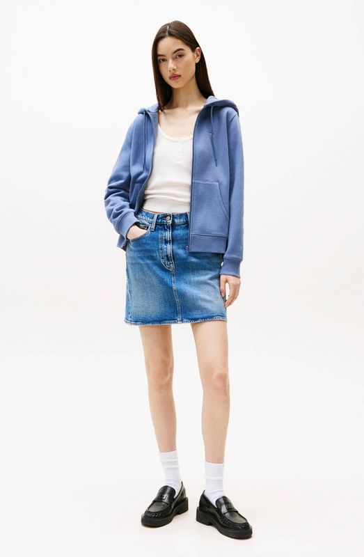 Tommy Jeans - Hoodie - Zwart - 80% Katoen, 20% Polyester