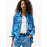 Tommy Jeans Blouse  blauw denim