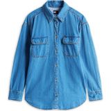 Tommy Jeans Blouse  blauw denim