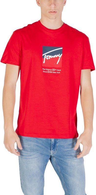 Tommy Jeans Shirt  navy / rood / lichtrood / wit