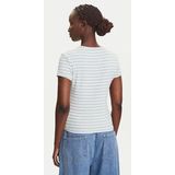 Tommy Jeans Shirt 'Essential'  lichtgroen / wit