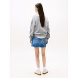 Tommy Jeans Sweatshirt  grijs gemêleerd / lavendel / wit