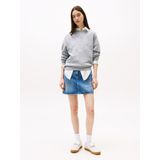 Tommy Jeans Sweatshirt  grijs gemêleerd / lavendel / wit