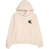Calvin Klein Jeans - Sweatshirt - Taupe - Capuchon - Losse Pasvorm