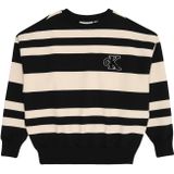 Calvin Klein Jeans Sweatshirt  crème / zwart / wit
