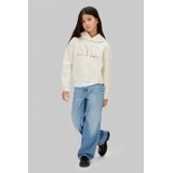 Calvin Klein Jeans Sweatshirt  ivoor / pastelblauw / pasteelgeel / pastelrood