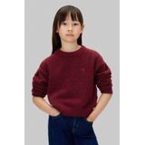Calvin Klein - Gebreide Trui - Donkerrood