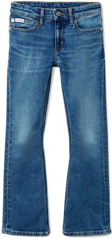 Jeans - Dark Blue - Riemlussen - Applicaties - Steekzakken - Metalen Ritssluiting